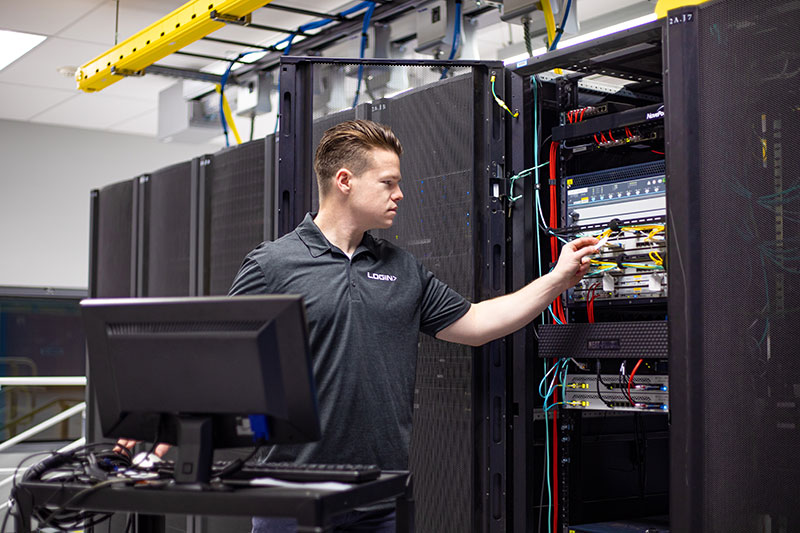 Login Business data and cloud service center